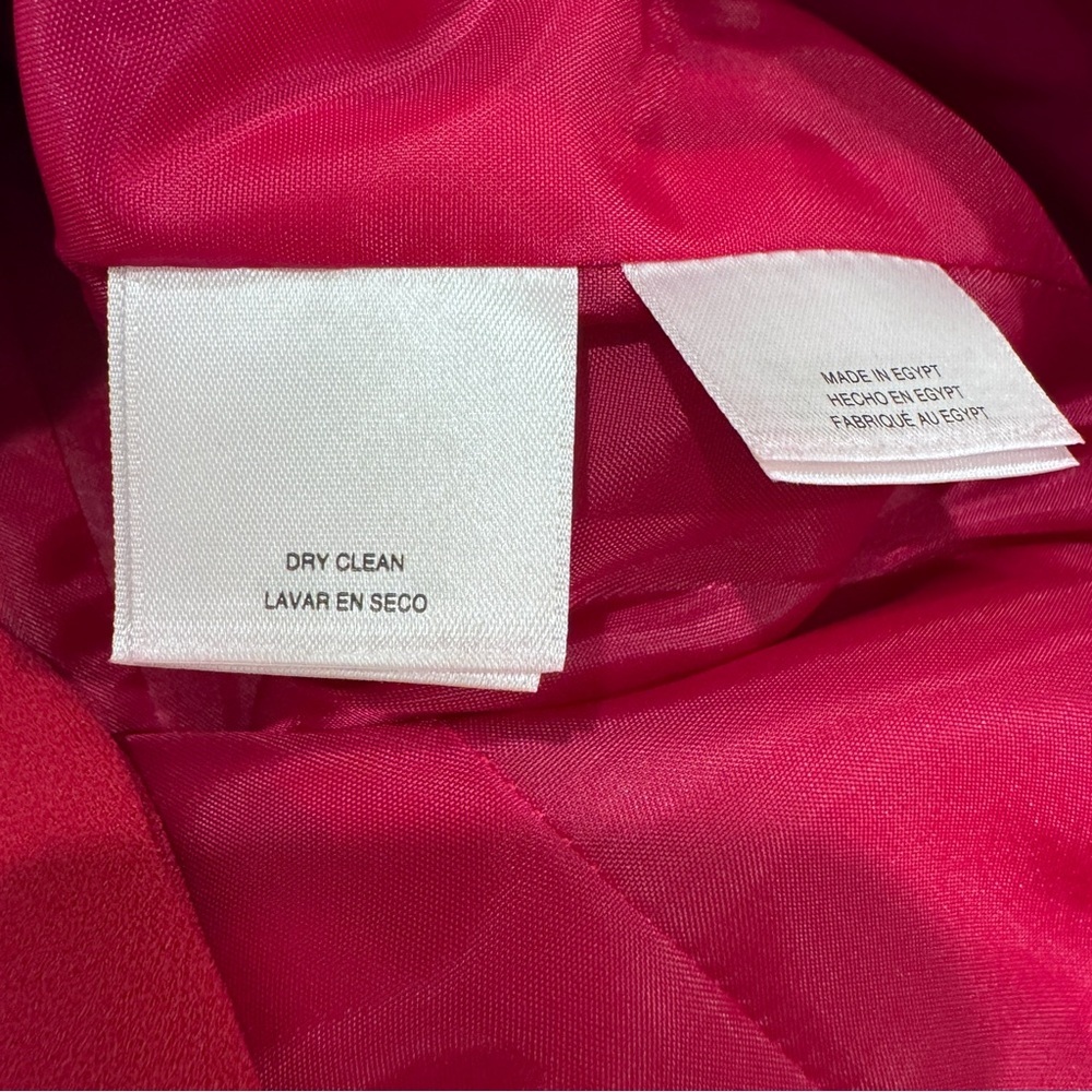 NWT Le Suit Shawl-Collar Jacket & Sheath Dress Suit Set Career Office Pink Sz 6 - Picture 14 of 14